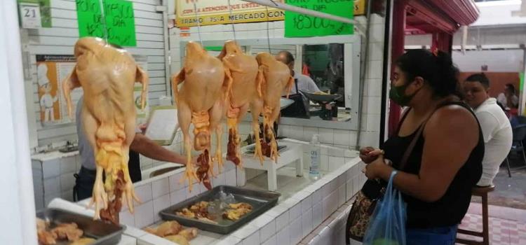 Al alza los precios de pollo y jitomate Al alza los precios de pollo y jitomate