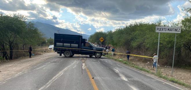 ¡MUERTO EN  VOLCADURA!
