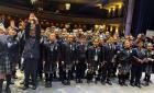 Fray Pedro de Gante gana 3er lugar estatal en Himno Nacional
