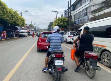 Motociclistas desobedecen la autoridad; habrá multas