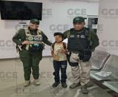 Rescataron a menor de edad