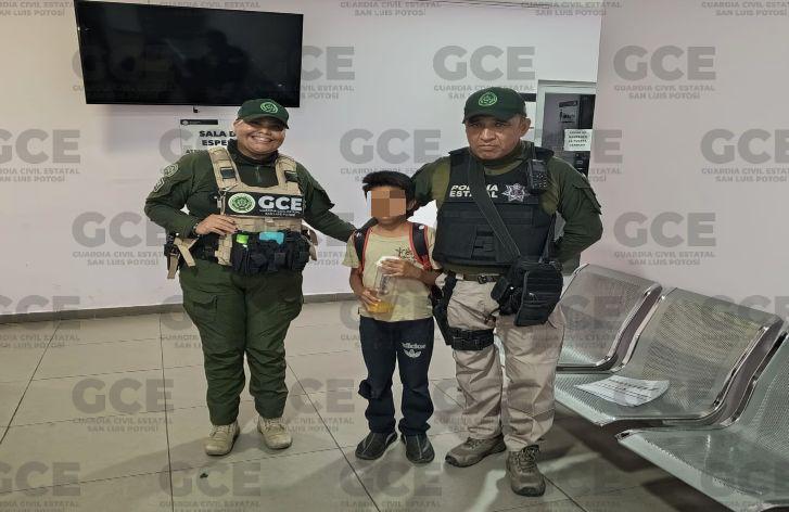 Rescataron a menor de edad