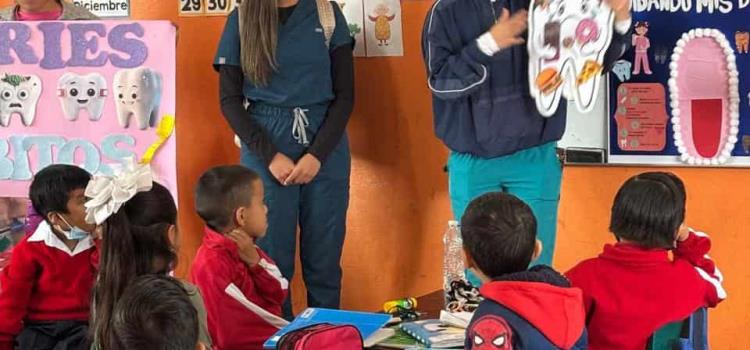 Previenen problema de caries en alumnos