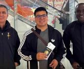 Tres diáconos viajaron a Roma