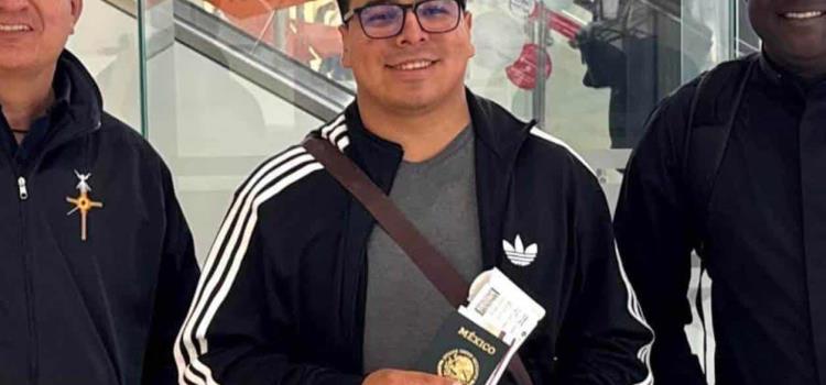 Tres diáconos viajaron a Roma