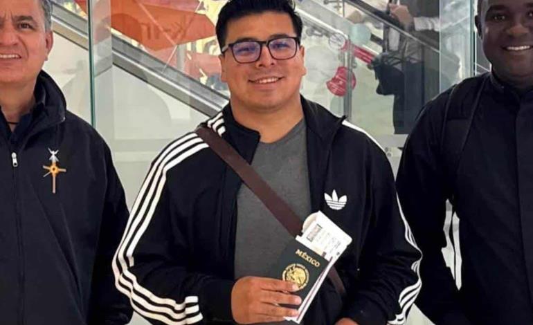 Tres diáconos viajaron a Roma