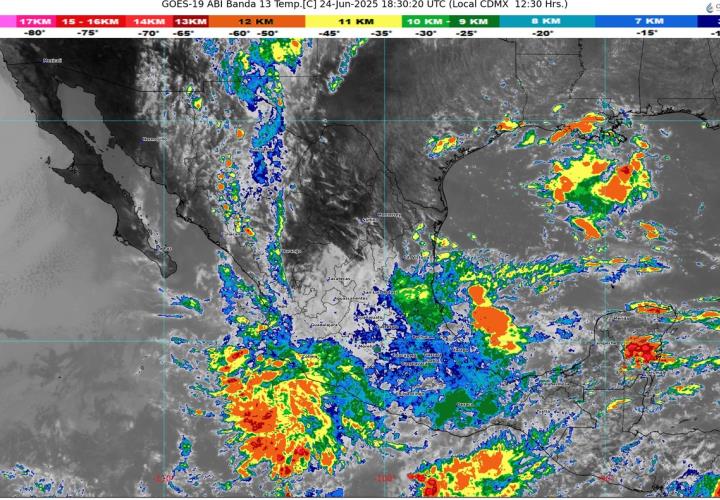 Prevén más lluvias en la Huasteca
