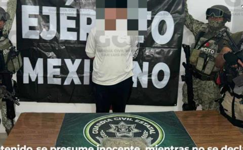 Detenido con medio kilo de marihuana