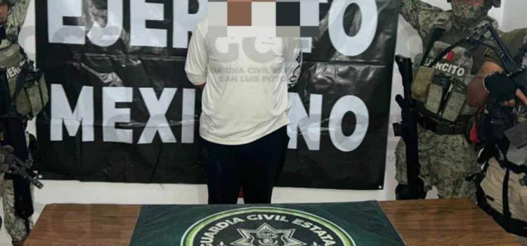 Detenido con medio kilo de marihuana