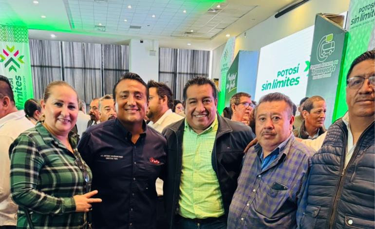 Tamazunchale presente en la conformación del Consejo Estatal de Transporte