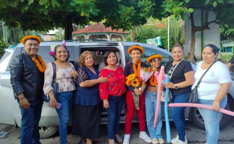 Ailén y Diego triunfan en concurso estatal de identidad cultural 
