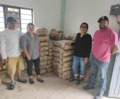 Gobierno entregó 2 Tons. de cemento 