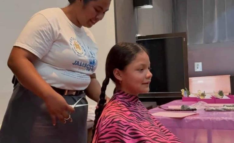 Donaron pelo para elaborar pelucas