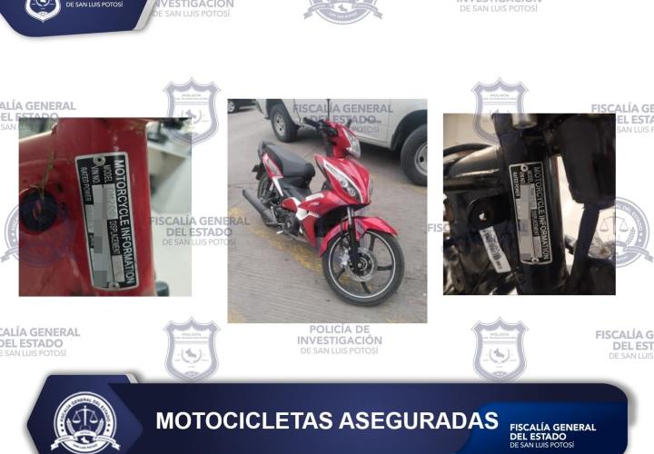 Recupera agentes dos motos robadas en Tampacán