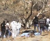 Hallaron 169 bolsas con restos humanos