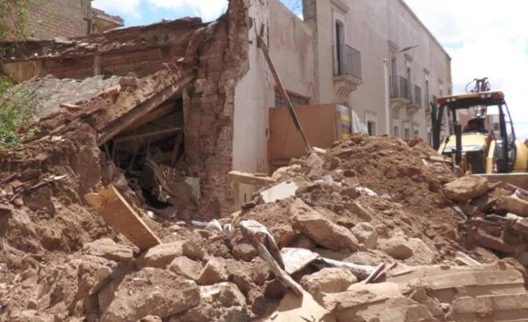 Fincas en riesgo de derrumbarse