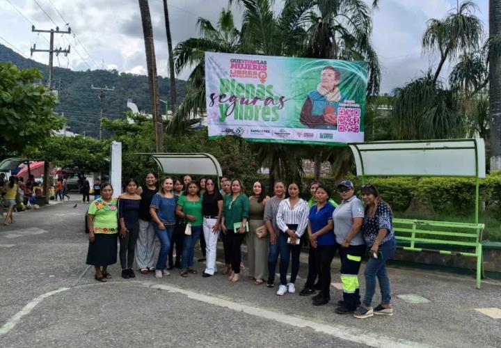 Lanzan campaña "¡Que vivan las mujeres libres de violencia!"