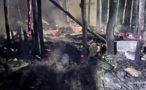 Se incendia vivienda en Temalacaco