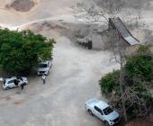 Extraen ilegalmente el material pétreo