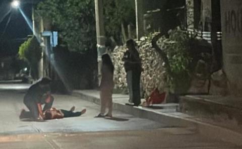 JOVEN HERIDO E  INCONSCIENTE

