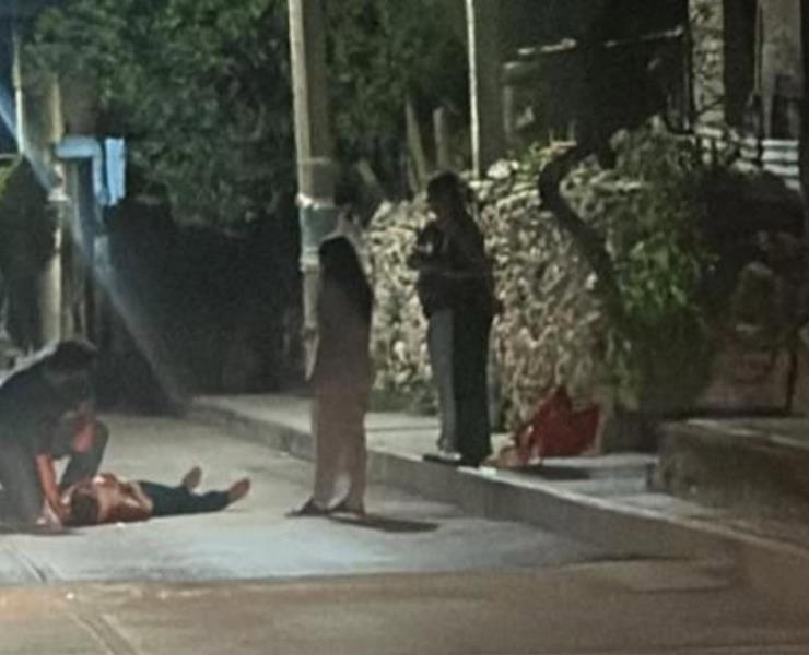 JOVEN HERIDO E  INCONSCIENTE

