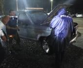 Una camioneta ardió en llamas