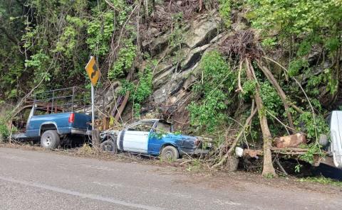 HERIDO EN DERRUMBE
