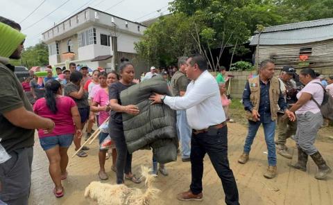 Agradeció alcalde apoyo solidario en la contingencia