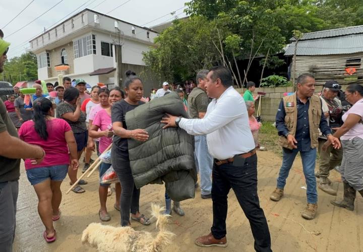Agradeció alcalde apoyo solidario en la contingencia