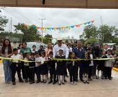 AUR inauguró pavimentación