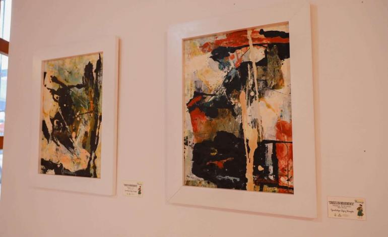 Inauguraron exitosa  exposición pictórica 
