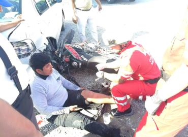 JOVEN HERIDO EN CARAMBOLA