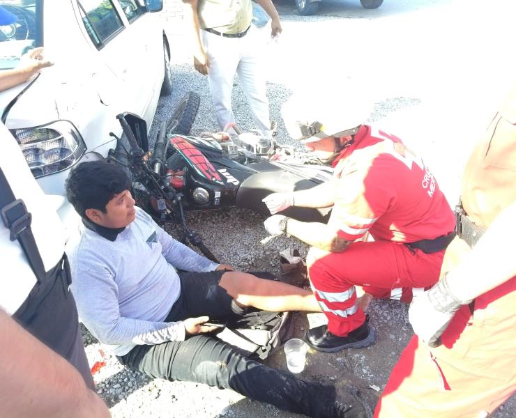 JOVEN HERIDO EN CARAMBOLA