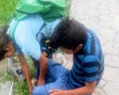 Masculino se desmaya en Av. Juárez