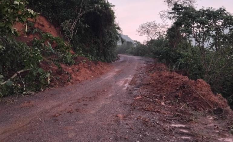 Reabrieron paso a Tlaxco tras tromba