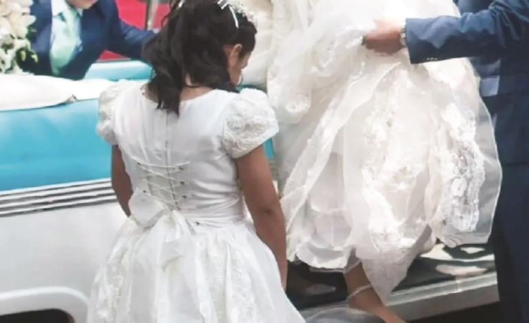 Adultos se casan con niñas