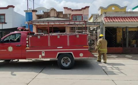Incendio en vivienda del Fracc. San Miguel