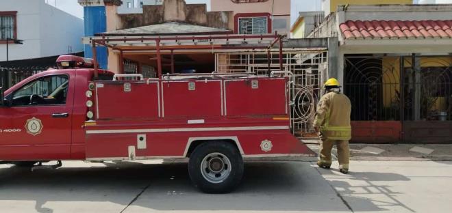 Incendio en vivienda del Fracc. San Miguel