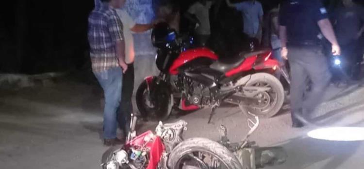 Dos lesionados en accidentes de moto