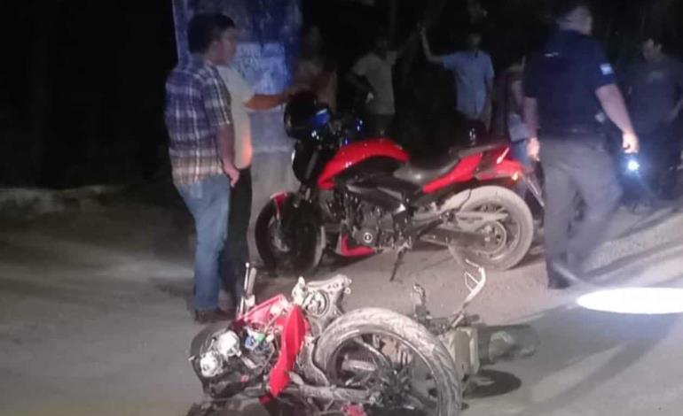 Dos lesionados en accidentes de moto