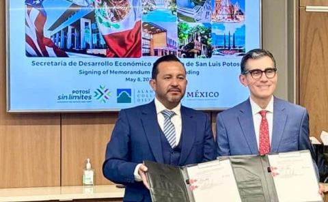 SLP y EU refuerzan alianza educativa