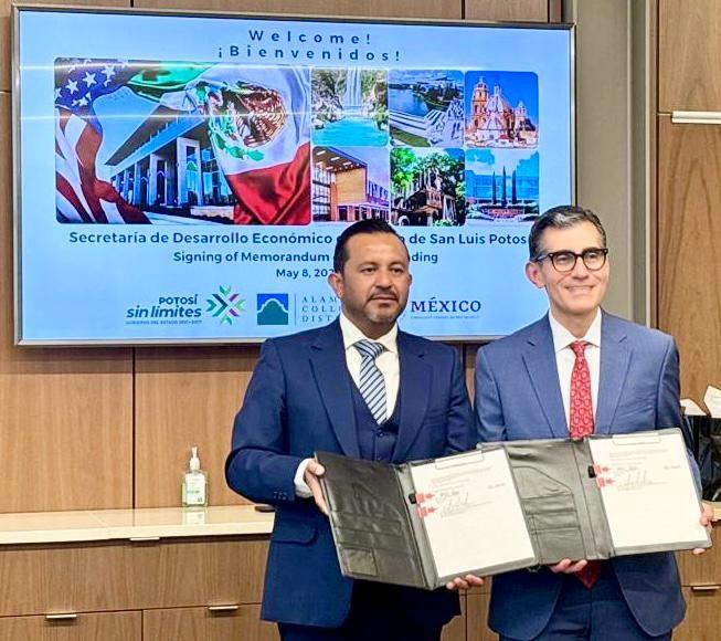 SLP y EU refuerzan alianza educativa