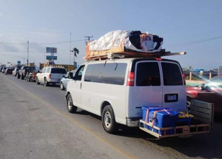 Éxodo de migrantes 

