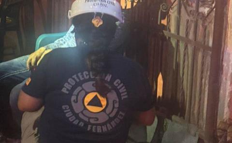 HERIDO AL DERRAPAR
