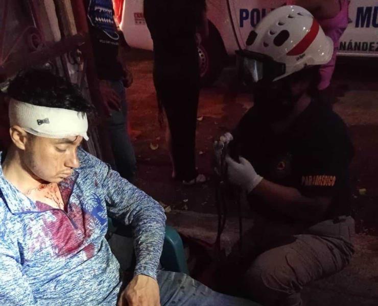 PLEITO DEJÓ UN LESIONADO
