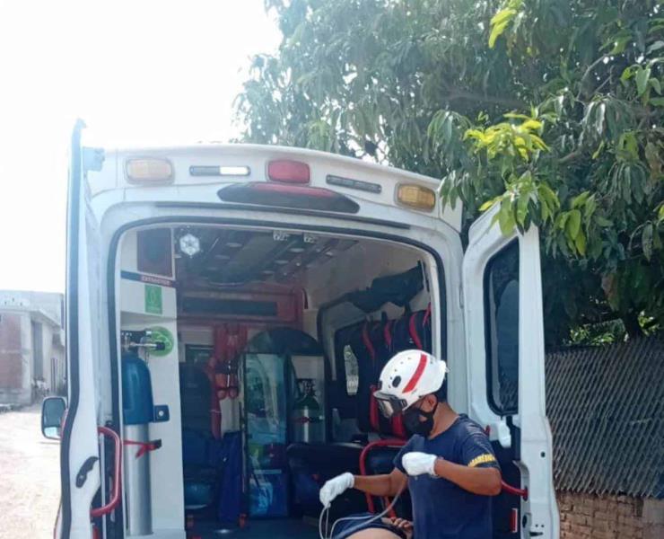 Hombre se infartó 
