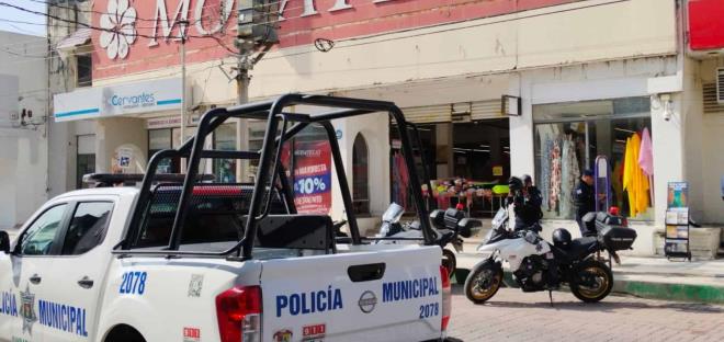 Atracaron Modatelas en plena Av. Hidalgo
