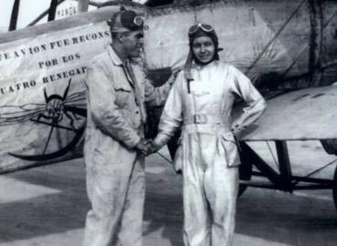 Ciudad del Maíz y su mujer piloto