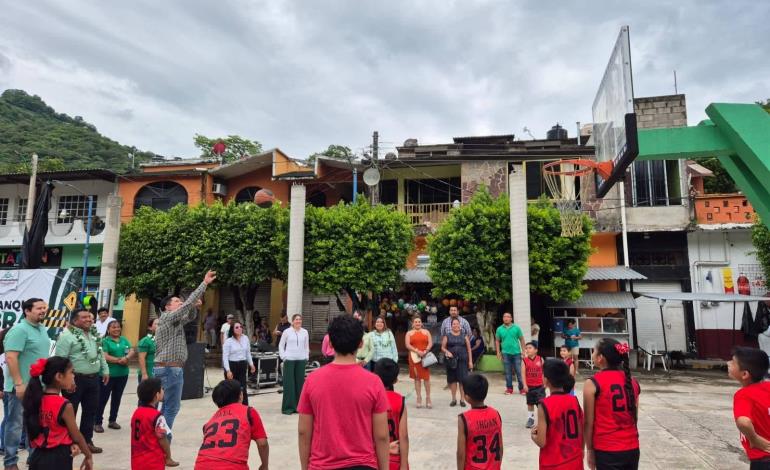 Tamán tendrá techado en cancha de básquetbol