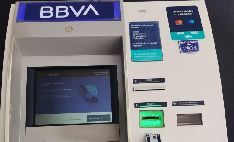 Dinero insuficiente y múltiples fallas en cajeros automáticos